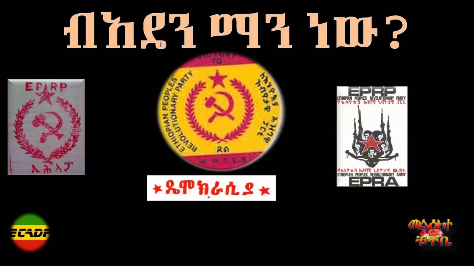 Who is Amhara National Democratic Movement (ANDM)