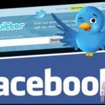 facebook & twitter logo