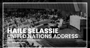 Haile Selassie, United Nations Address (1963)